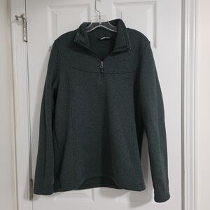 The North Face Canyonlands Women's XL Green Quarter Zip